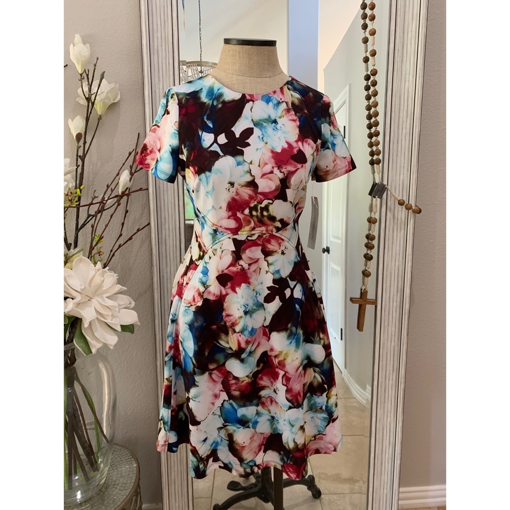 NWT Floral shift dress